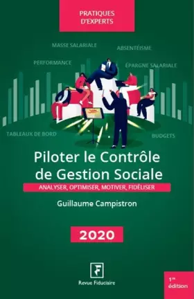 Couverture du produit · Piloter le contrôle de gestion sociale: Analyser, optimiser, motiver, fidéliser