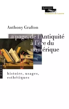 Couverture du produit · La page de l'Antiquité à l'ère du numérique: histoire, usages, esthetiques