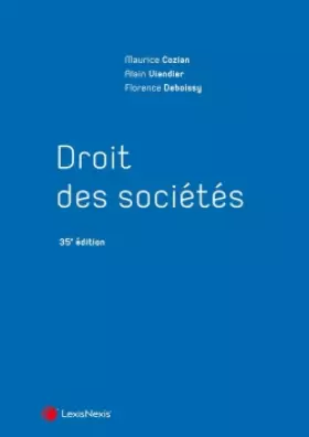 Couverture du produit · droit des societes
