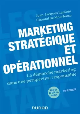 Couverture du produit · Marketing stratégique et opérationnel - 10e éd.: La démarche marketing dans une perspective responsable