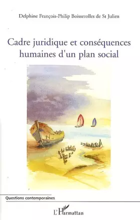 Couverture du produit · Cadre juridique et conséquences humaines d'un plan social