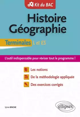 Couverture du produit · Histoire-Géographie Tles L et ES