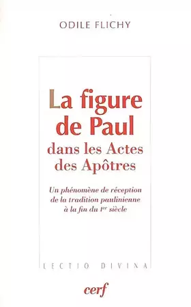 Couverture du produit · La figure de Paul dans les Actes des Apôtres