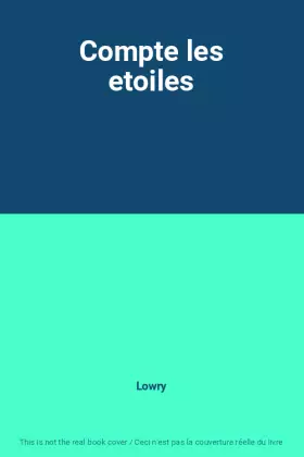 Couverture du produit · Compte les etoiles