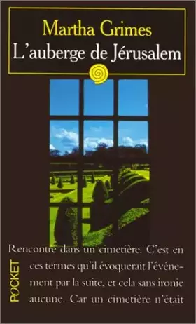Couverture du produit · L'auberge de Jérusalem