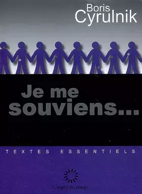 Couverture du produit · Je me souviens