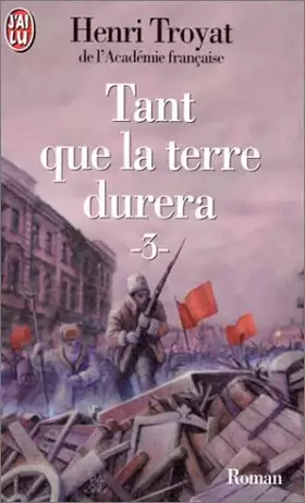 Couverture du produit · TANT QUE LA TERRE DURERA. Tome 3