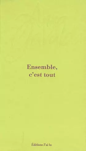 Couverture du produit · Ensemble, c'est tout