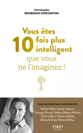 Couverture du produit · Vous êtes 10 fois plus intelligent que vous ne l'imaginez !