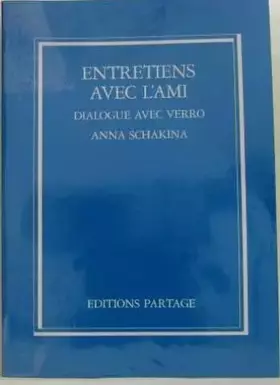 Couverture du produit · Entretiens avec l'ami: Dialogue avec Verro