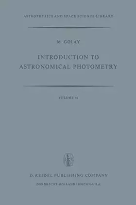 Couverture du produit · Introduction to Astronomical Photometry: 41