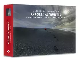 Couverture du produit · L'Agenda - Calendrier de l'Altruisme photographies de Matthieu Ricard 2022