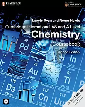 Couverture du produit · Cambridge International AS and A Level Chemistry Coursebook with CD-ROM (Cambridge International Examinations)