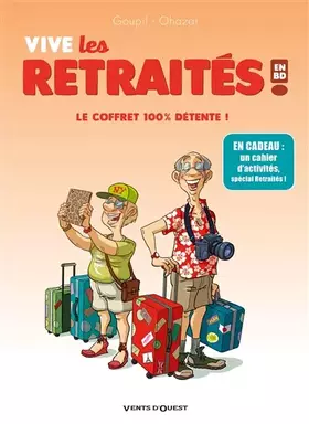 Couverture du produit · Vive les Retraités en BD - Coffret T01 + T02 + cahier d'activités