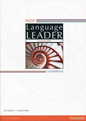 Couverture du produit · NEW LANGUAGE LEADER ELEMENTARY COURSEBOOK