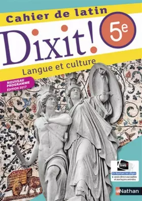 Couverture du produit · Dixit ! Cahier de latin 5e