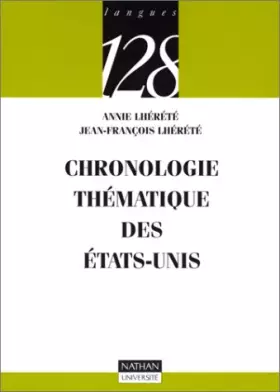 Couverture du produit · Chronologie thématique des Etats-Unis