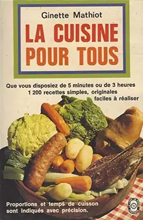 Couverture du produit · La cuisine pour tous