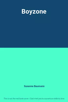 Couverture du produit · Boyzone