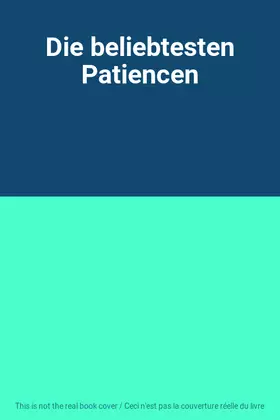 Couverture du produit · Die beliebtesten Patiencen