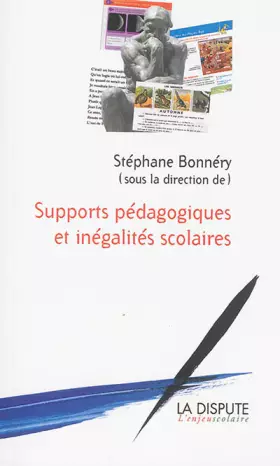 Couverture du produit · Supports pédagogiques et inégalités scolaires : études sociologiques