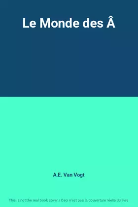 Couverture du produit · Le Monde des Â