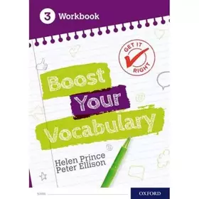 Couverture du produit · Get It Right: Boost Your Vocabulary Workbook 3