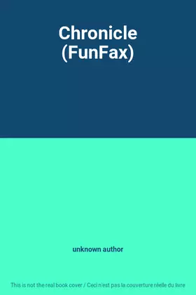 Couverture du produit · Chronicle (FunFax)