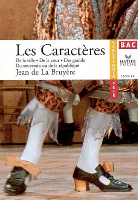 Couverture du produit · La Bruyère (Jean de), Les Caractères