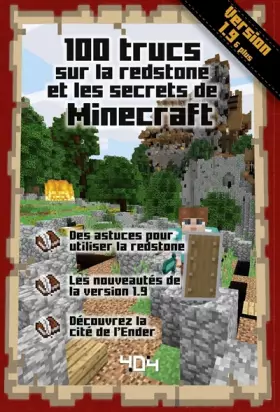 Couverture du produit · 100 trucs sur la redstone et les secrets de Minecraft