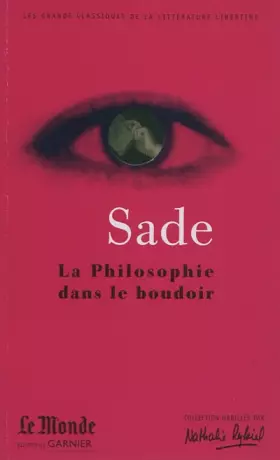 Couverture du produit · La philosophie dans le boudoir ou les instituteurs immoraux