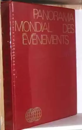 Couverture du produit · Panorama mondial des événements 1968
