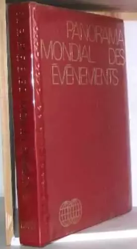 Couverture du produit · Panorama mondial des événements 1973