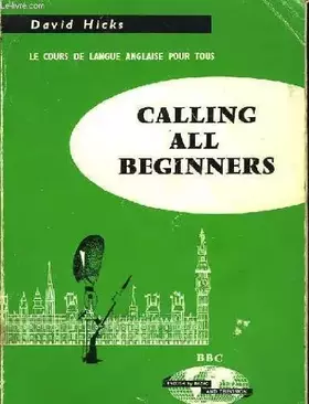 Couverture du produit · Calling all beginners.