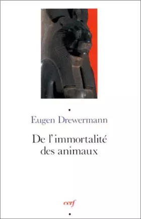 Couverture du produit · De l'immortalité des animaux
