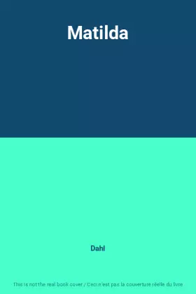 Couverture du produit · Matilda