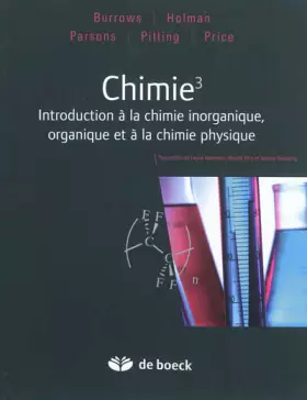 Couverture du produit · Chimie 3