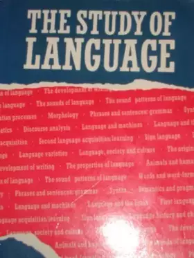 Couverture du produit · The Study of Language