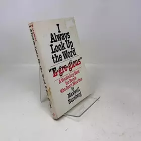 Couverture du produit · I Always Look Up the Word "Egregious"