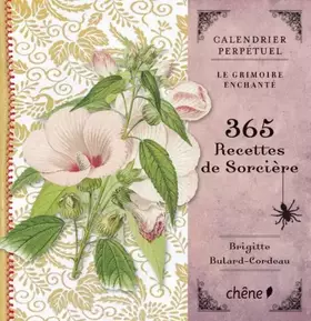 Couverture du produit · calendrier perpetuel 365 recettes de sorcière