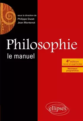 Couverture du produit · Philosophie: Le manuel