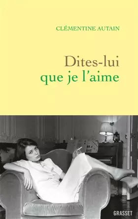 Couverture du produit · Dites-lui que je l'aime