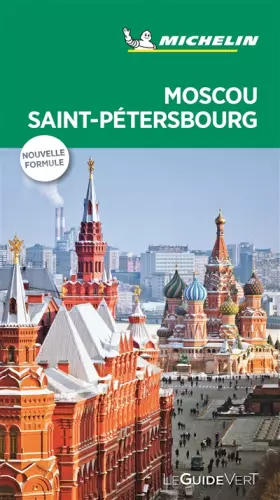 Couverture du produit · Guide Vert Moscou, Saint-Pétersbourg Michelin
