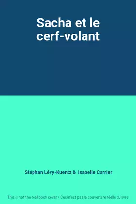 Couverture du produit · Sacha et le cerf-volant