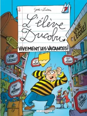 Couverture du produit · L'élève ducobu, tome 7 : Vivement les vacances !