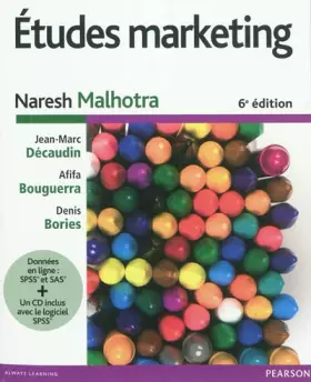 Couverture du produit · Etudes marketing, 6e édition + logiciel SPSS version étudiante pour Windows