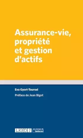 Couverture du produit · ASSURANCE-VIE, PROPRIÉTÉ ET GESTION D'ACTIFS