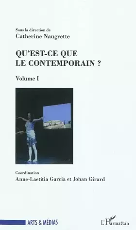 Couverture du produit · Qu'est ce que le contemporain ?: (Volume 1)