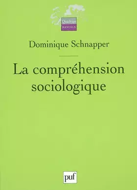 Couverture du produit · La compréhension sociologique : Démarche de l'analyse typologique