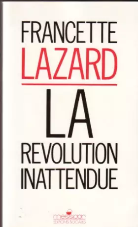 Couverture du produit · La révolution inattendue